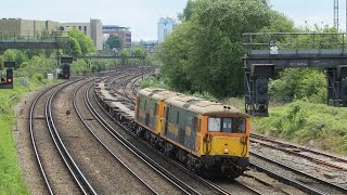 Gbrf 73136/73109 creeping passed Chartleacon 15/05/24