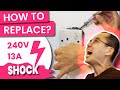 How to remove & replace electrical switch or wall socket