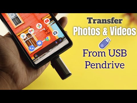 How do I view files on Android from USB?