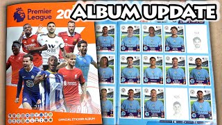 NEW PREMIER LEAGUE 2023 Panini Sticker Book Showcase | Album Update After 120 Packs Opened