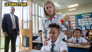 Un enseignant met de la colle sur les cheveux d’un garçon noir, ignorant que son père est directeur.