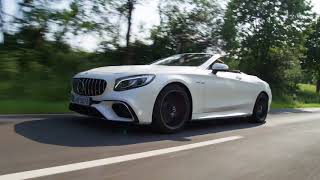 The new Mercedes-AMG S 63 4MATIC+ Cabriolet - Driving Video