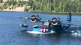 Pemberton’s Grumman Goose ramping, Priest Lake, ID