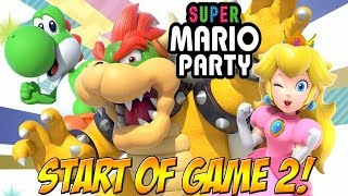 Super Mario Party! Start of Game 2!  - YoVideogames