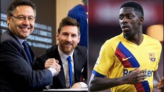 Barcelona News Round-Up ft Messi/Bartomeu's relationship & Ousmane Dembele