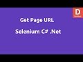 Selenium C# Get Current Page URL