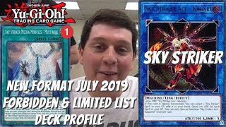 Yugioh New Format July 2019 F\u0026L List UPDATED Deck Profile - Sky Striker - Multirole to 1!!!