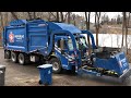 2 Republic Services Garbage Trucks