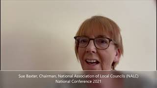 Sue Baxter, Chairman, National Association of Local Councils (NALC), National Conference 2021