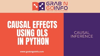 OLS Treatment Effects Estimation Using Python Package Causal Inference