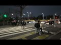 japan elegant evening hibiya walking tour starts at 1st gen godzilla statue 4k hdr binaural