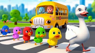 Wheels On The Bus, Wheels Go Rounds And More Nursery Rhymes | CoComelon Nursery Rhymes & Kids Songs