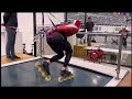 rollerskating on a treadmill 50kph speed 1 year compilation