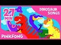 Tyrannosaurus Rex and 23+ songs| Dinosaur Songs | + Compilation | Pinkfong Songs for Children