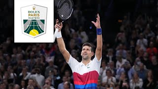 Novak Djokovic - Winner of the Rolex Paris Masters 2021