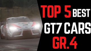 Gran Turismo 7 Top 5 Best Gr.4 Cars