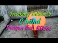 Tracking Telkom 4 C band dengan dish mini 60cm