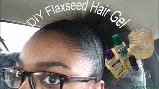 How to make Flax Seed Hair Gel| DIY