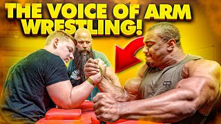 THE VOICE OF ARM WRESTLING!