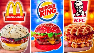 ПОВТОРИЛ САМЫЕ РЕДКИЕ БУРГЕРЫ В МИРЕ ИЗ McDonald’s / Burger King / KFC
