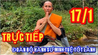 Sáng 17/1 : Sư Minh Tuệ Ts Đoàn Văn Báu Về Miền Đất Phật Cùng Đoàn Bộ Hành Lên Đường 🍏NHI ĐT VLOG 2