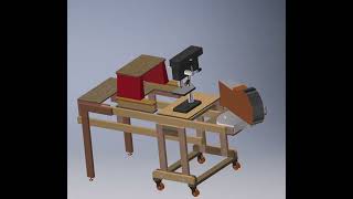 Transforming Storage Shelf / Workbench - Small Space Organization - My Addition of Legs