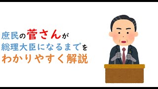 【7分で解説】叩き上げで総理大臣まで登り詰めた菅義偉氏の半生を紹介