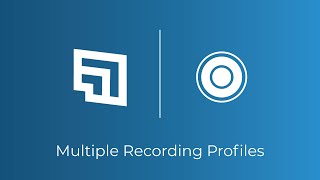 XSplit Broadcaster: Multiple Recording Profiles