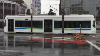 豊橋　路面電車 LRV ほっとラムT1000形