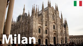 Walking Tour Milan, Italy February 2024 with Caption