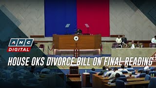 House OKs divorce bill on final reading | ANC