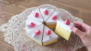 牛乳パックでショートケーキ🍰作り方✨