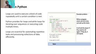 Python basics flow control and functions