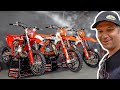 We Picked Up The Kiddos NEW Dirt Bikes In Australia!! Pace Reed On Gas-Gas??