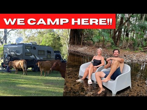 A Place to Call home #2 of 2023 Roadtrip Australia - Epic Private Campsite & bush camps OFF GRID⛺️👌