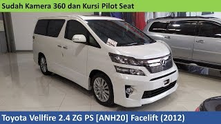 Toyota Vellfire ZG Premium Sound Facelift (2012) review - Indonesia