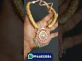 Kandi Necklace | Jadau Jewellery | For Contact @ 9944832054 | #shorts