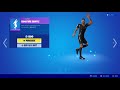 buying the *rare* signature shuffle emote in fortnite