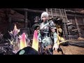 【mhw：i】魔物猎人 世界：冰原 黑狼鳥 3分31秒 水弓