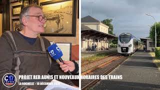 PROJET RER AUNIS ET NOUVEAUX HORAIRES DES TRAINS