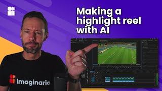 Creating a highlight reel from sports coverage in 2 minutes with AI