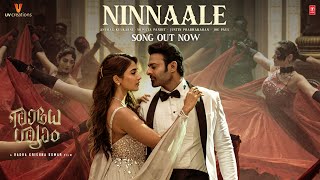 Ninnaale Video Song [4k] | Radhe Shyam | Prabhas,Pooja Hegde |Justin Prabhakaran |Joe Paul