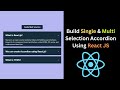 Build a React Accordion from Scratch | Step by Step