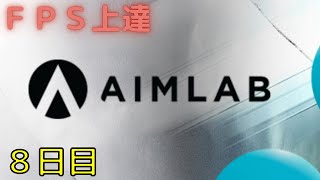 【AIMLAB】 FPSのエイムをあげたいの！（８日目）