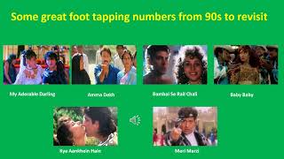 Time to revisit these 90s foot tapping songs