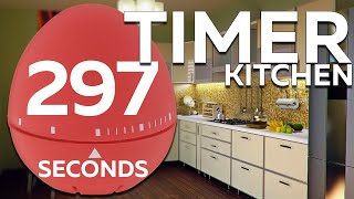 297 seconds Cooking timer | 4min 57sec Egg TIMER