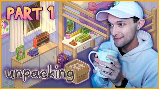 Chill and Cozy Nostalgia Vibes ☕ - Unpacking - PART 1