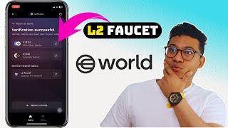 WorldCoin Nueva Miniapp L2 Faucet Desde la App de WorldCoin