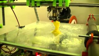 Time-lapse of printing 'Sappho's Head' on my reprap.