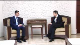 Syria's Assad Holds Talks With Red Cross Chief